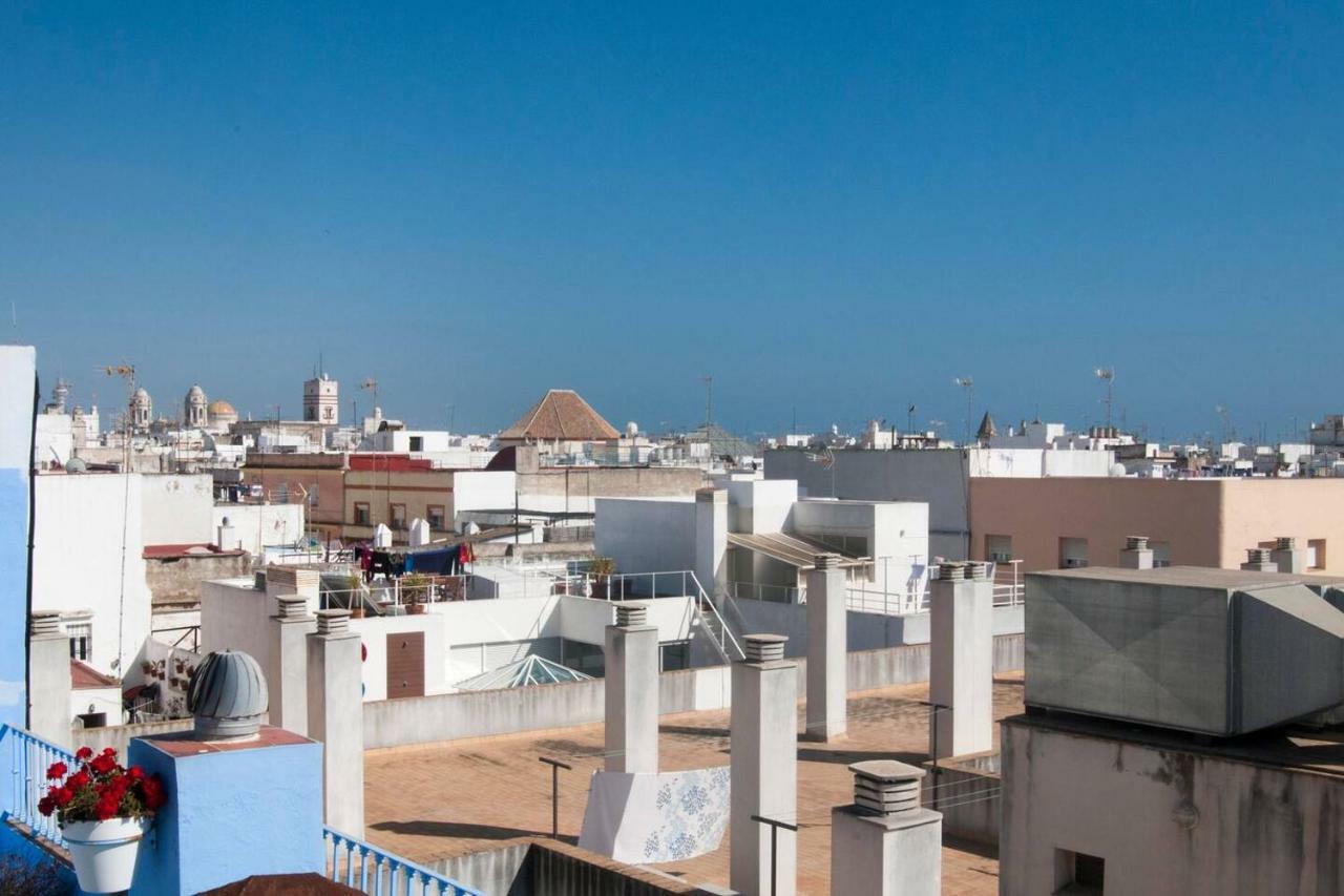 Ferienwohnung El Mirador Del Mentidero Cádiz Exterior foto